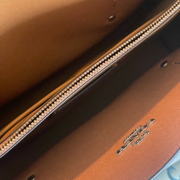 Coach Charlie Carryall 25137 Chalk White With Strap - Picture 6 of 10